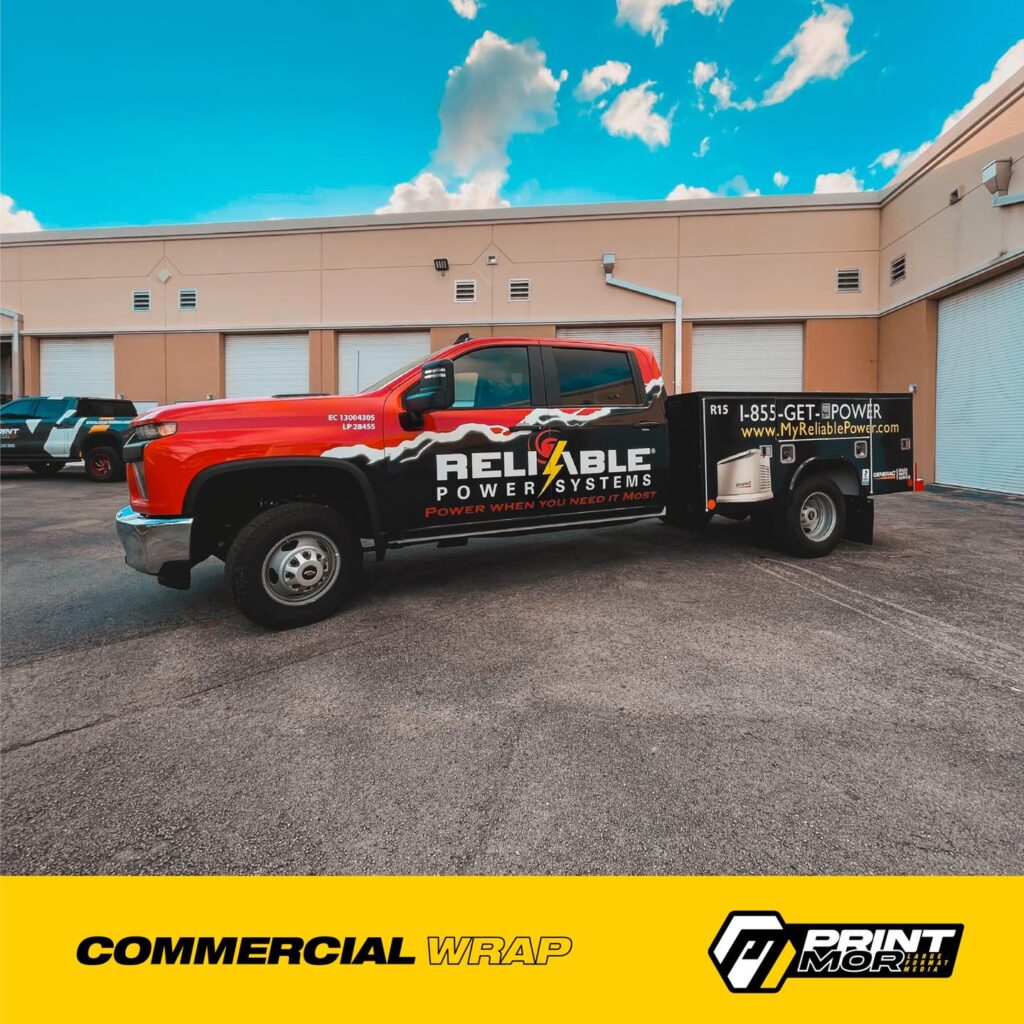Printmor-Portfolio-Image-Reliable-Power-Systems-Chevy-Pickup-Truck-Commercial-Wrap