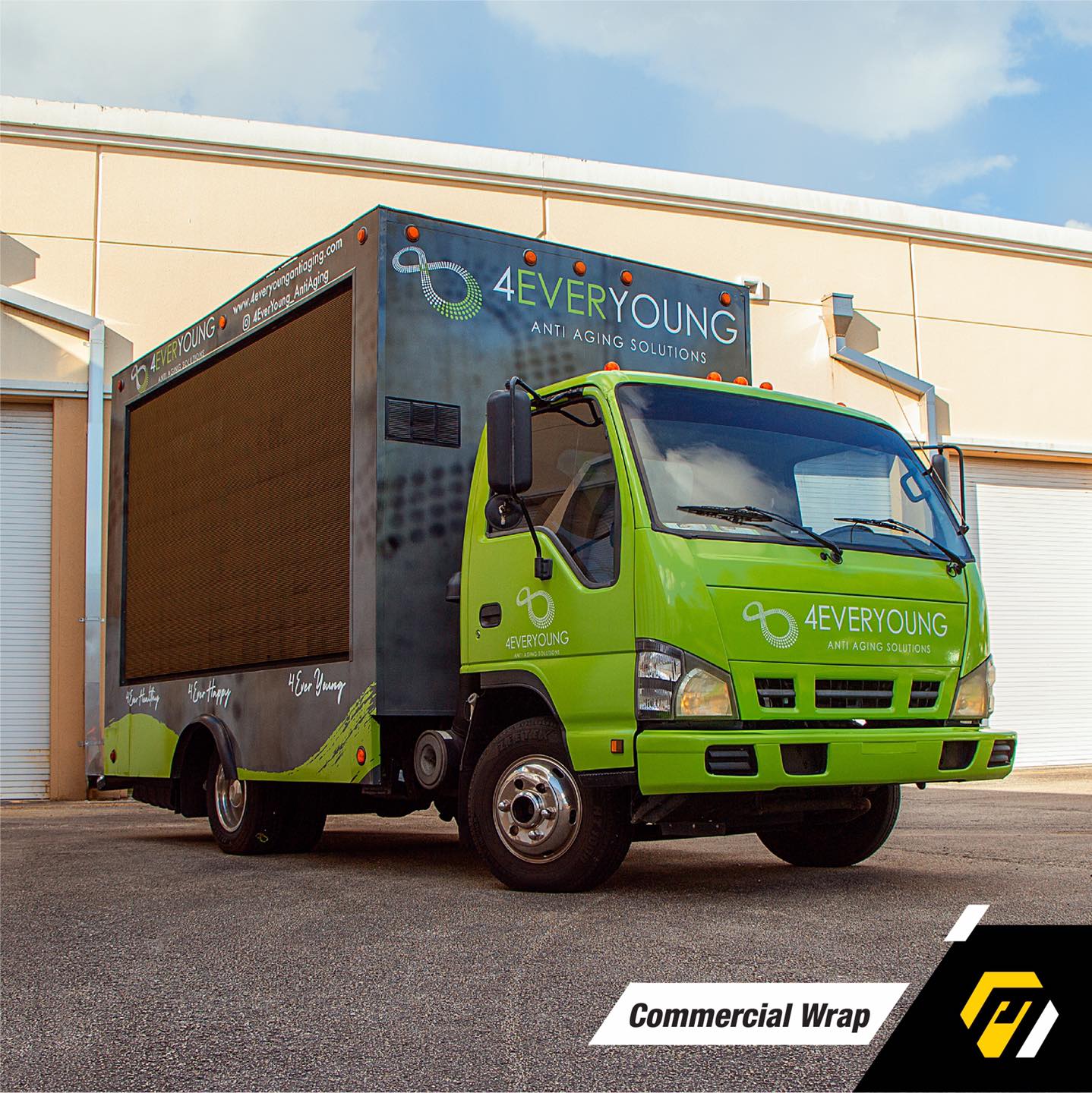 Printmor-Portfolio-Image-4EVER-Young-Anti-Aging-Solution-Box-Truck-Commercial-Wrap