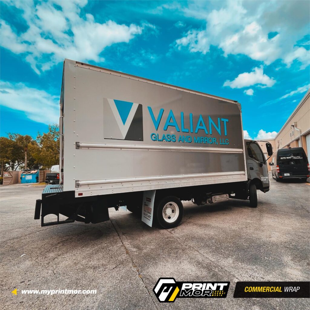 Printmor-Portfolio-Image-Valiant-Glass-and-Mirror-Box-Truck-Commercial-Wrap