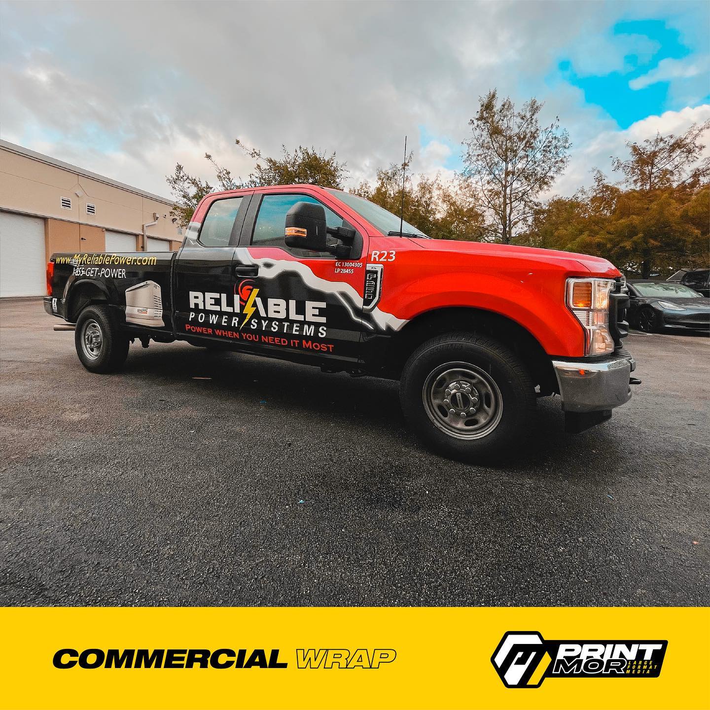 Printmor-Portfolio-Image-Reliable-Power-Systems-F250-Pickup-Truck-Commercial-Wrap
